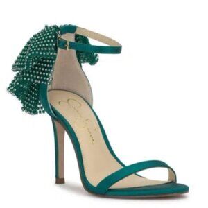 NWT - Jessica Simpson Moure Heeled Bow Sandals